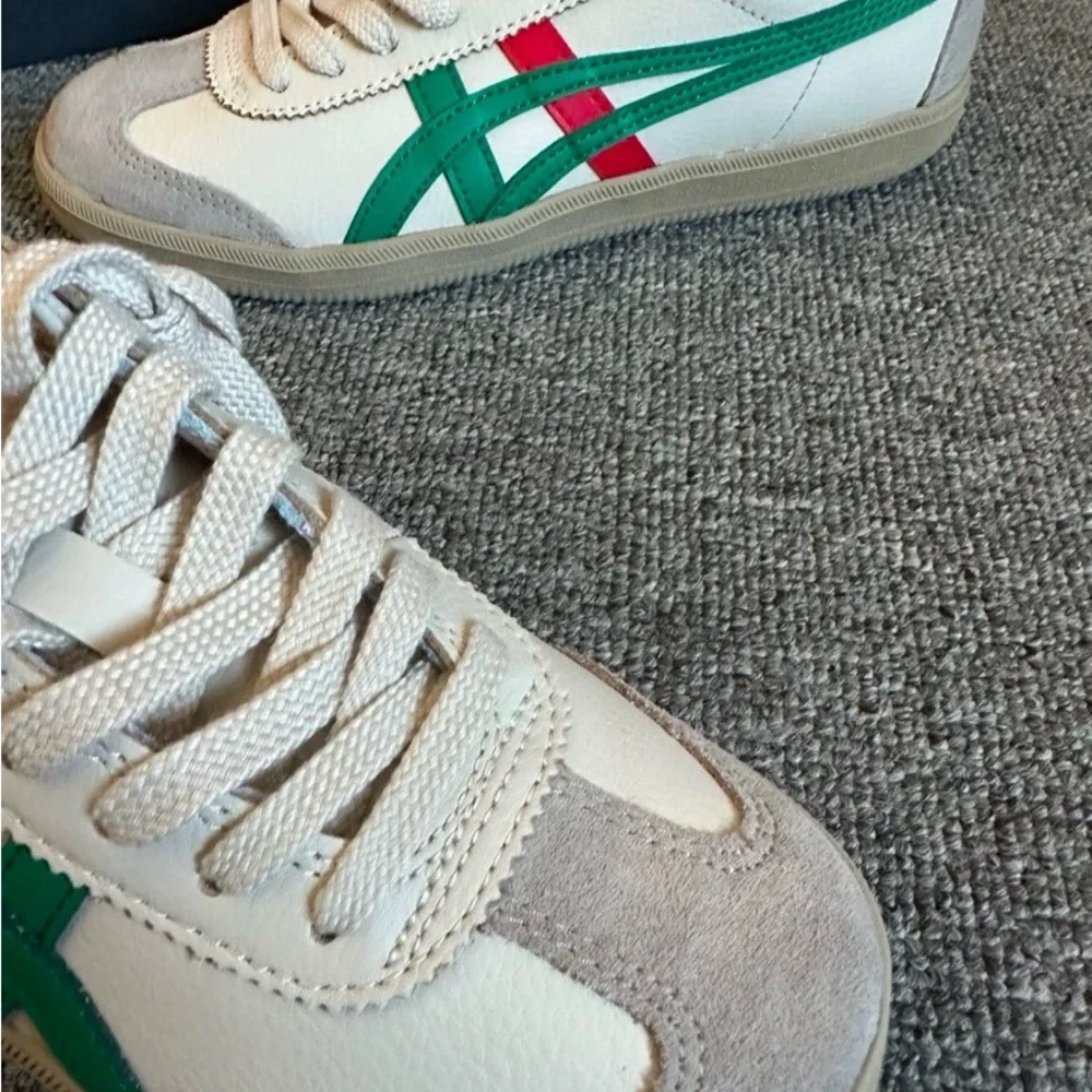 Onitsuka Tiger Tokuten White Beige Red Green - Picture 5 of 7